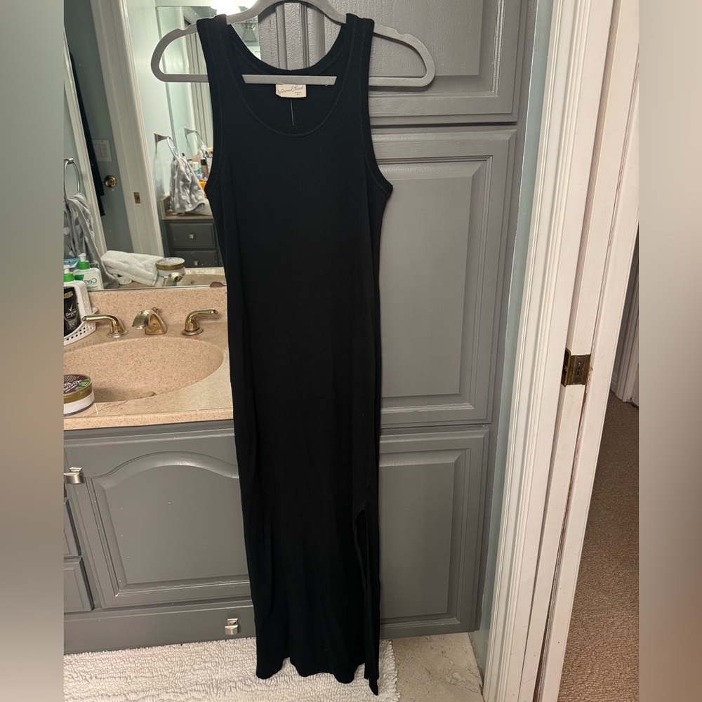 NWT Target Rib Knit Midi Dress with Slit